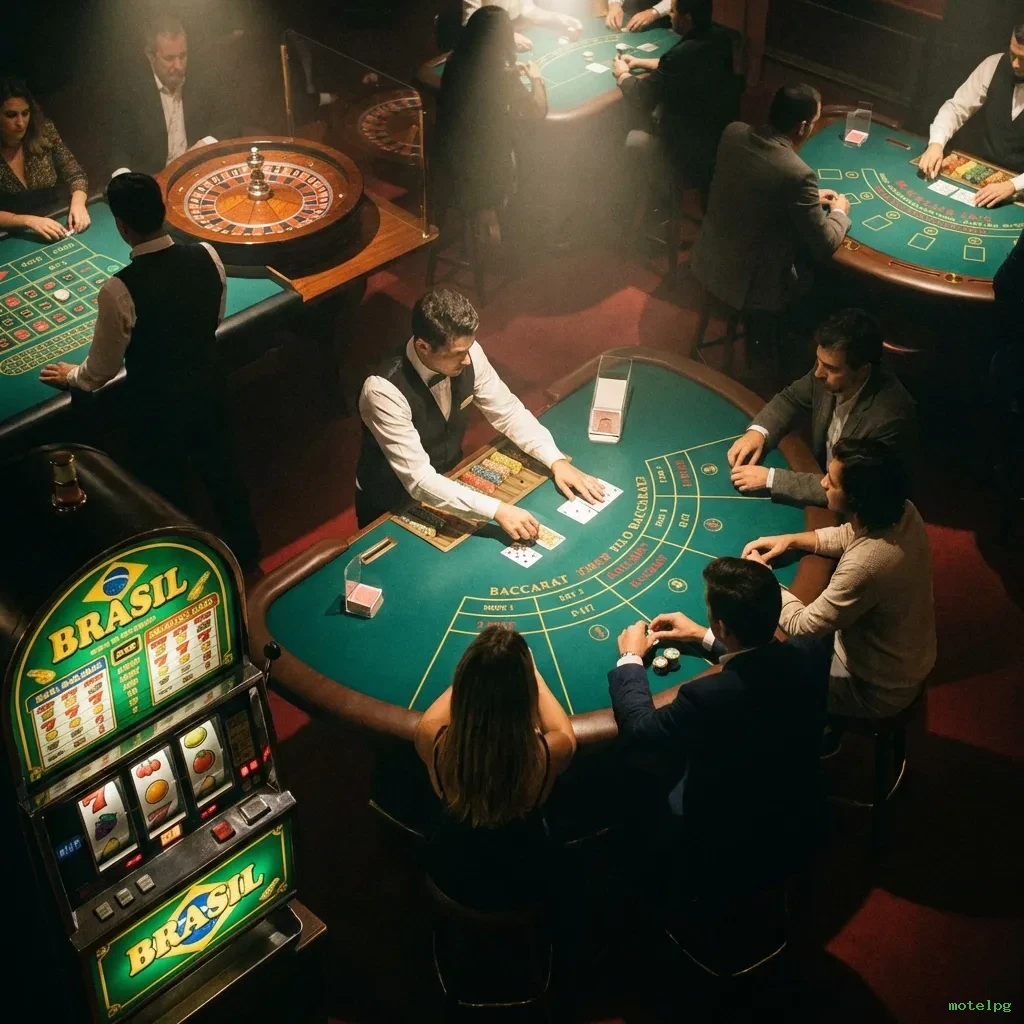 Cassino ao vivo da motelpg com dealers reais